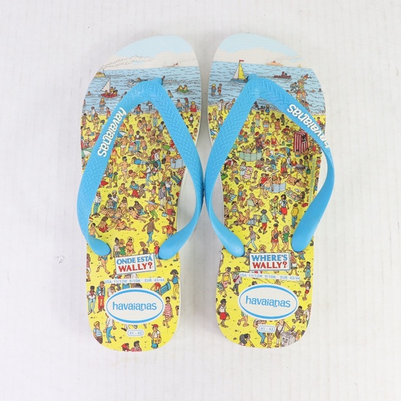 New Havaianas Mens 9/10 Womens 11/12 Waldo Sandals main image 4